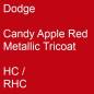 Preview: Dodge, Candy Apple Red Metallic Tricoat, HC / RHC.